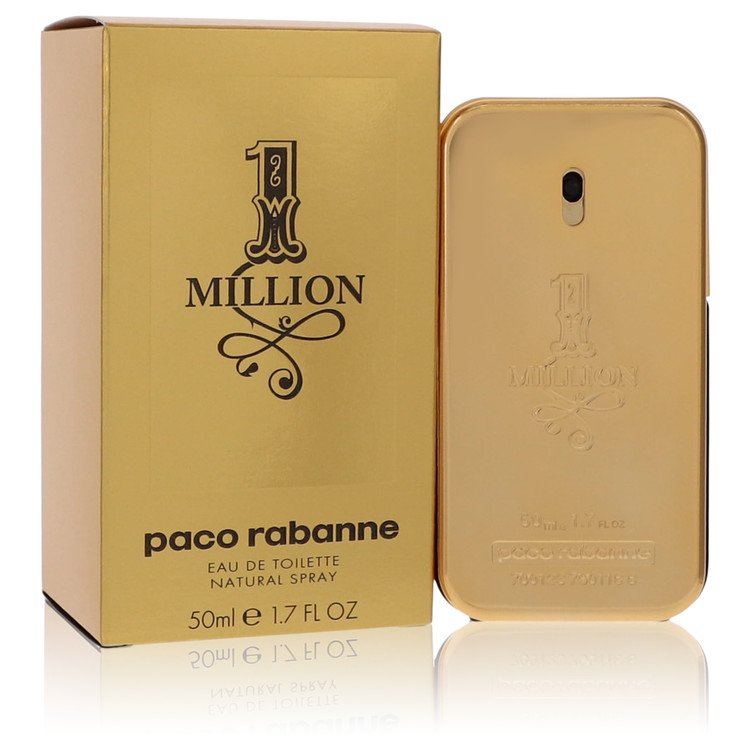 1 Million by Paco Rabanne Eau De Toilette Spray 1.7 oz 1 Million by Paco Rabanne Eau De Toilette Spray 1.7 oz